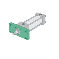 F1AP-32A6D-AVA2 NUMATICS/AVENTICS NFPA CYLINDER<BR>A SERIES 3 1/4" BORE 32" STROKE, FRONT FLANGE MNT, MAGNET (VITON)